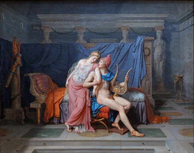 The Loves of Paris and Helen - Jacques-Louis David