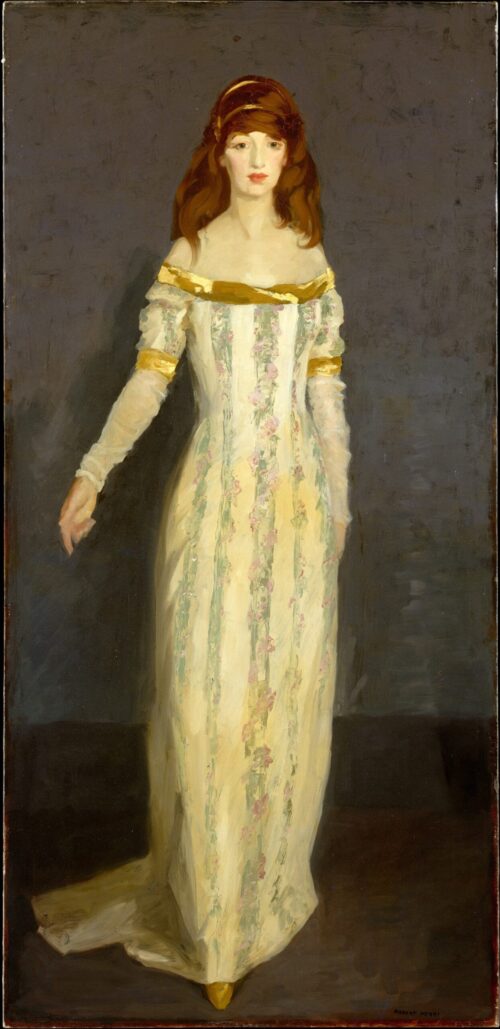 La robe de la mascarade - Robert Henri - Reproductions de tableaux et peintures haut de gamme