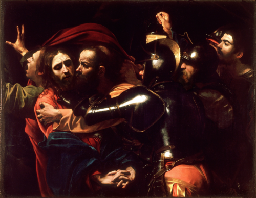 L'Arrestation du Christ - Caravage - Reproductions de tableaux et peintures haut de gamme