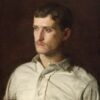 Portrait de Douglass Morgan Hall - Thomas Eakins - Reproductions de tableaux et peintures haut de gamme