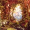 Sous les arbres - Thomas Moran - Reproductions de tableaux et peintures haut de gamme