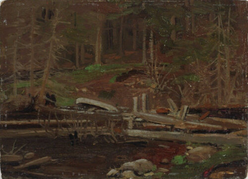 Barrage Old Lumber, parc Algonquin - Tom Thomson - Reproductions de tableaux et peintures haut de gamme