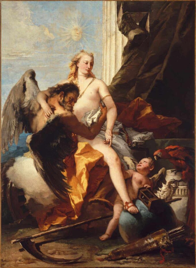 The Truth Unveiled by Time, 1743 - Giambattista Tiepolo