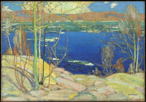 Glace de printemps - Tom Thomson - Reproductions de tableaux et peintures haut de gamme