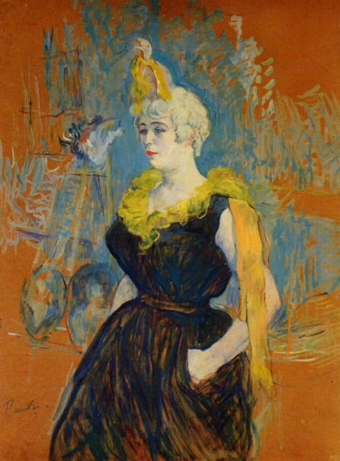 Les clownesse Cha-U-Kao - Toulouse Lautrec - Reproductions de tableaux et peintures haut de gamme