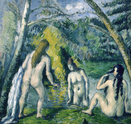 Trois baigneuses - Paul Cézanne - Reproductions de tableaux et peintures haut de gamme