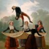 La mauviette - Francisco de Goya - Reproductions de tableaux et peintures haut de gamme