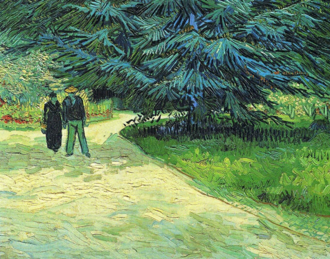 Park in Arles - Van Gogh