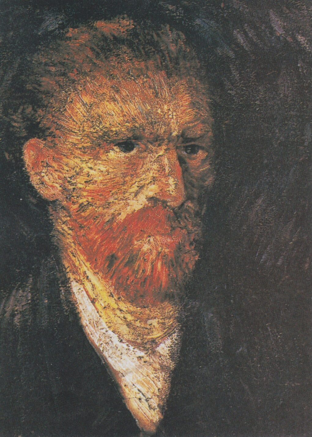 Autoportrait de Vincent Van Gogh,1888 - Van Gogh - Reproductions de tableaux et peintures haut de gamme