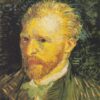 Autoportrait Vincent Van Gogh,1887 de Van Gogh - Reproductions de tableaux et peintures haut de gamme