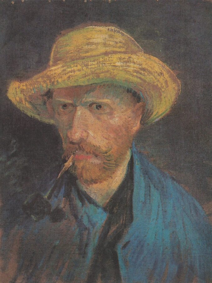 Autoportrait Vincent Van Gogh de Van Gogh - Reproductions de tableaux et peintures haut de gamme