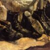 Trois couples de chaussures - Van Gogh - Reproductions de tableaux et peintures haut de gamme