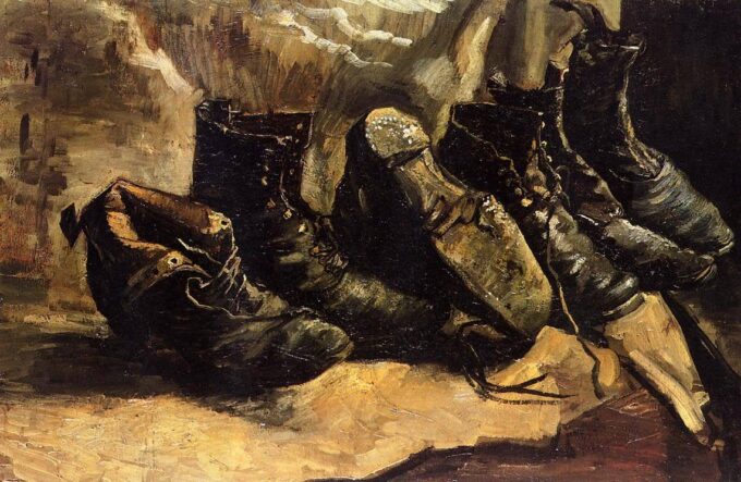 Three pairs of shoes - Van Gogh