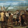 La reddition de Breda - Diego Velázquez - Reproductions de tableaux et peintures haut de gamme