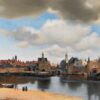 Vue de Delft - Johannes Vermeer - Reproductions de tableaux et peintures haut de gamme