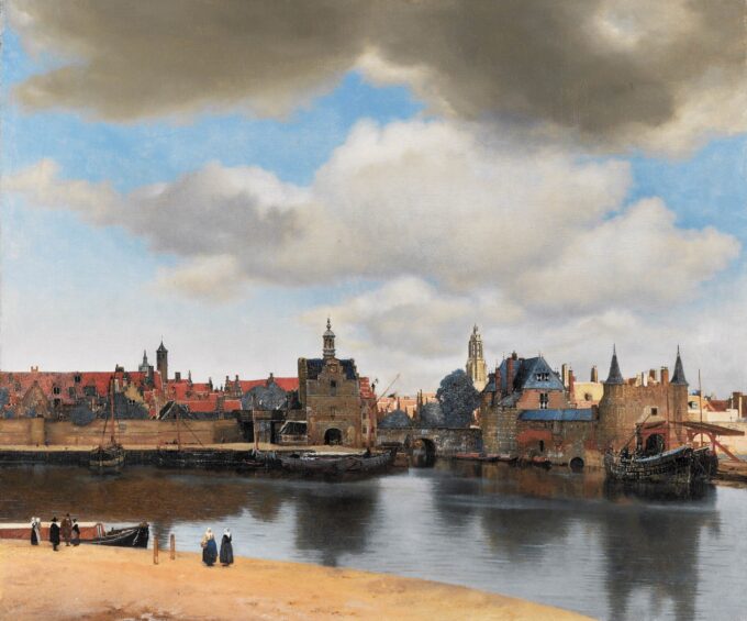 View of Delft - Johannes Vermeer