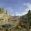 Vue de la Piazza Navona, Rome - Giovanni Antonio Canal - Reproductions de tableaux et peintures haut de gamme