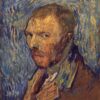 Autoportrait 'à l'oreille mutilée' - Van Gogh - Reproductions de tableaux et peintures haut de gamme