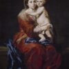 Vierge à l'Enfant avec un chapelet - Bartolomé Esteban Murillo - Reproductions de tableaux et peintures haut de gamme