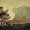 Vision fantastique ou Asmodée - Francisco de Goya - Reproductions de tableaux et peintures haut de gamme