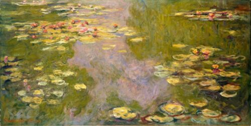 Nymphéas, 1919 - Claude Monet - Reproductions de tableaux et peintures haut de gamme