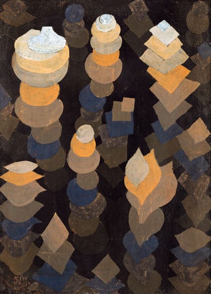 Growth of Plants at Night - Paul Klee