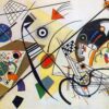 Ligne transversale - Vassily Kandinsky - Reproductions de tableaux et peintures haut de gamme