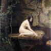 La nymphe d'eau de John Collier - Reproductions de tableaux et peintures haut de gamme