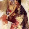 Sketch Two Nautch Girls - Edwin Lord Weeks - Reproductions de tableaux et peintures haut de gamme