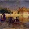 Le Temple d'or d'Amritsar - Edwin Lord Weeks - Reproductions de tableaux et peintures haut de gamme