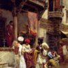 Les marchands de soie - Edwin Lord Weeks - Reproductions de tableaux et peintures haut de gamme