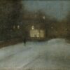 Nocturne en gris et or : Chelsea Snow - James Abbott McNeill Whistler - Reproductions de tableaux et peintures haut de gamme