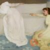 Symphonie en blanc, n° 3 - James Abbott McNeill Whistler - Reproductions de tableaux et peintures haut de gamme