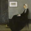 Arrangement en gris et noir n°1 - James Abbott McNeill Whistler - Reproductions de tableaux et peintures haut de gamme