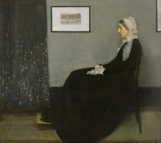 Arrangement en gris et noir n°1 - James Abbott McNeill Whistler - Reproductions de tableaux et peintures haut de gamme