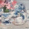 Blanc, rose et bleu - Francis Cadell - Reproductions de tableaux et peintures haut de gamme