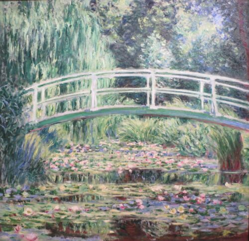 Nympheas blancs - Claude Monet - Reproductions de tableaux et peintures haut de gamme