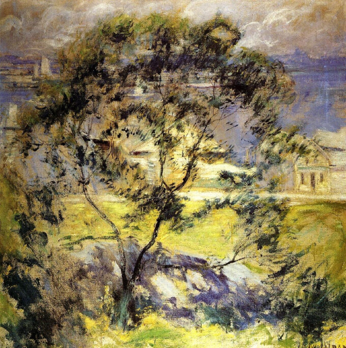 Wild Cherry Tree - John Henry Twachtman