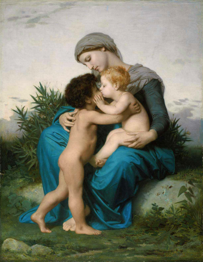 Brotherly Love - William Bouguereau