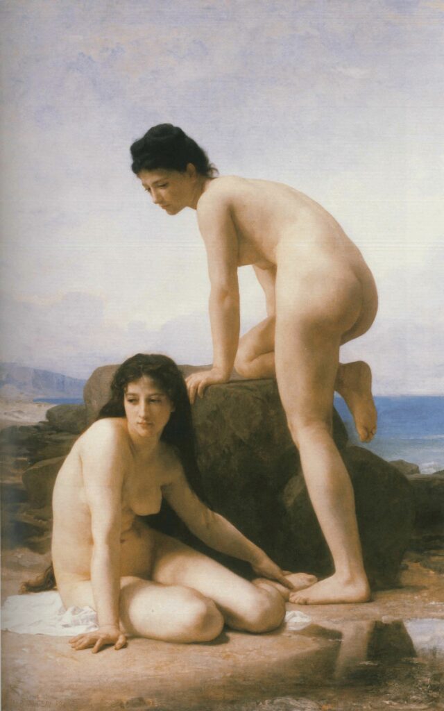 The Two Bathers - William Bouguereau