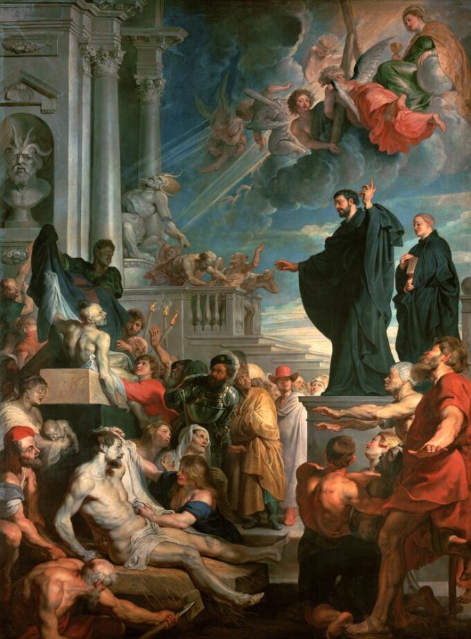 The Miracles of Saint Francis Xavier - Peter Paul Rubens