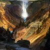 Canyon de Yellowstone - Thomas Moran - Reproductions de tableaux et peintures haut de gamme