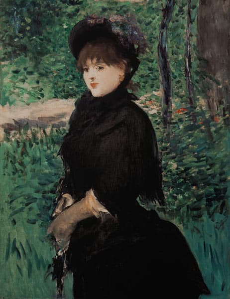 On the Promenade - Edouard Manet