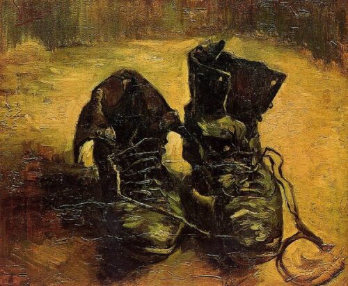 Une paire de chaussures - Van Gogh - Reproductions de tableaux et peintures haut de gamme