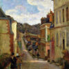 Une rue de banlieue - Paul Gauguin - Reproductions de tableaux et peintures haut de gamme