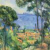 Vue sur l'Estaque et les Châteaux d'If (La mer à l'Estaque) - Paul Cézanne - Reproductions de tableaux et peintures haut de gamme