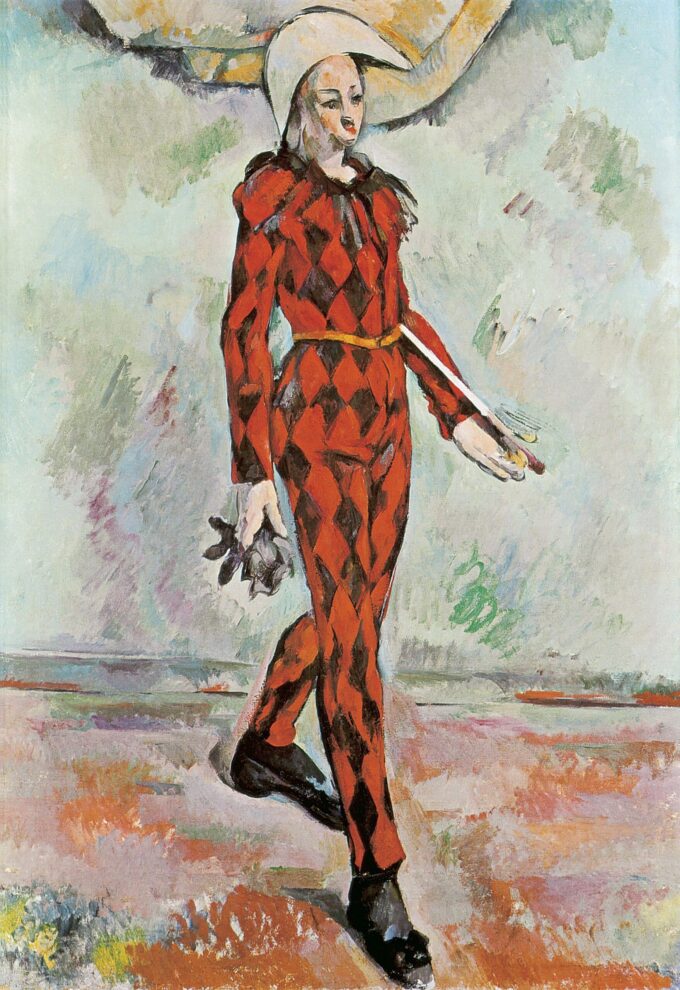 Harlequin - Paul Cézanne