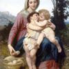 La Sainte Famille - William Bouguereau - Reproductions de tableaux et peintures haut de gamme