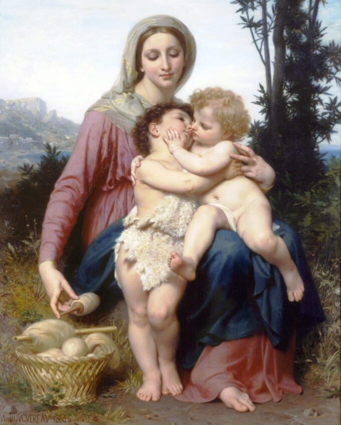 The Holy Family - William Bouguereau