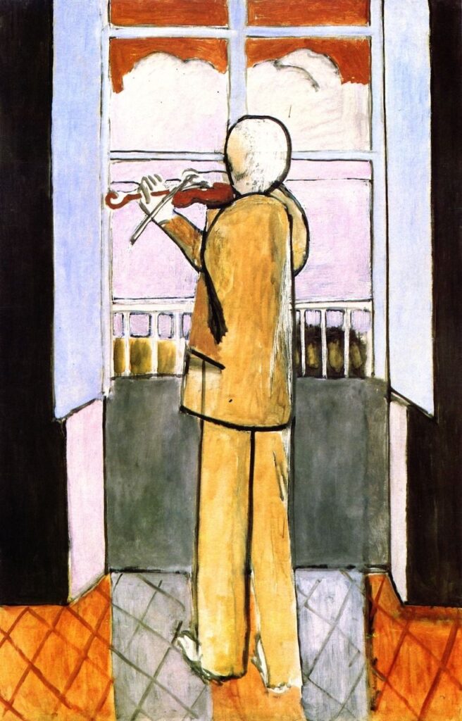 Violinist at the Window - Matisse